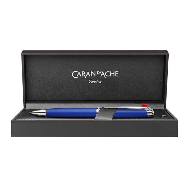ボールペン カランダッシュ レマン プレゼント 母の日 CARAND'ACHE クライン・ブルー 4789-648 爆買の画像
