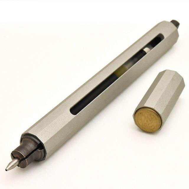 ANTOU ボールペン軸 マルチアダプタC アントウ　シルバー ボールペン ANTOUアントウ C マルチ アダプタブルペン シルバー