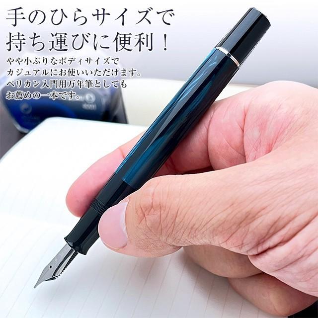 Pelikan（ペリカン） 万年筆 クラシック ペトロールマーブル M205 特別