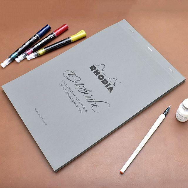 ロディア ノート Pascribe パスクライブ カリグラフィーパッド グレー 高級 ブランド おしゃれ かわいい かっこいい 万年筆 ボールペンのペンハウス 通販 Yahoo ショッピング