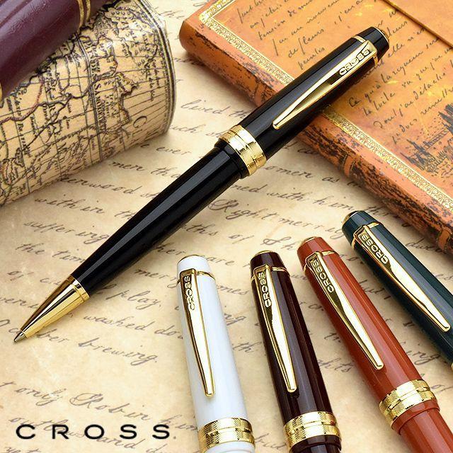 CROSS（クロス） ボールペン 名入れ ベイリーライト ゴールドプレート