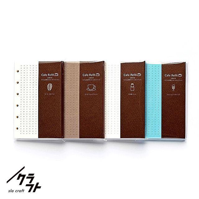 海外並行輸入正規品 Sla Craft スラクラフト システム手帳リフィル カフェリフィル M6 高級 ブランド 大人可愛い おすすめ 女性 人気 おしゃれ Materialworldblog Com