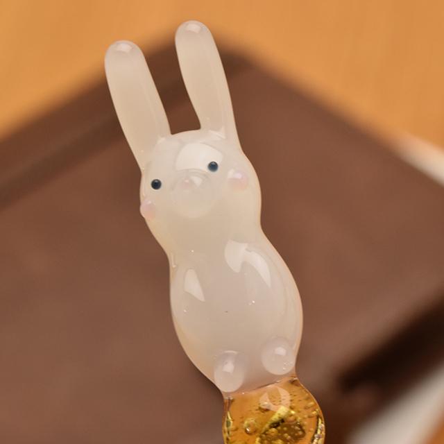ガラスペン パラグラス paraglass animal glass pen うさぎ 兎 あす