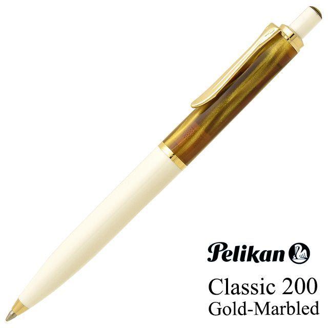 ボールペン ペリカン 日本未発売モデル 店舗限定 クラシック ゴールドマーブル K200 Pelikan プレゼント 母の日｜penworld｜07