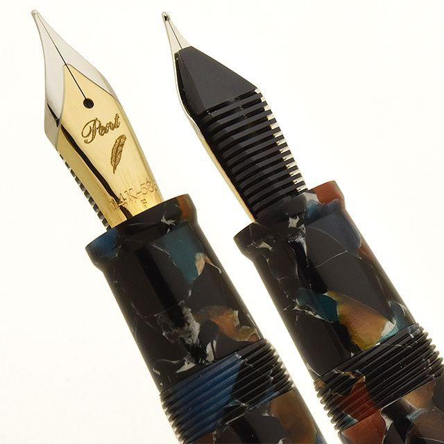 大西製作所 万年筆 Pent ペント アクリル 14金バイカラーペン先