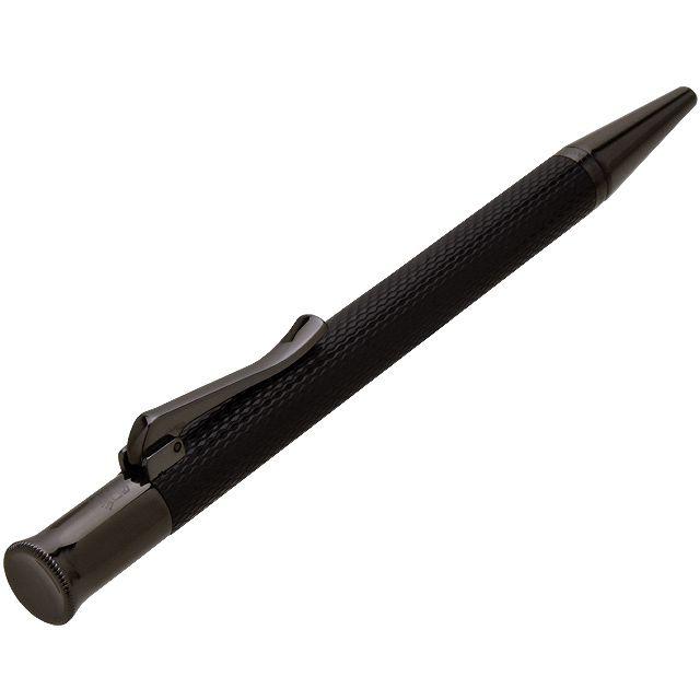 【極美品】ファーバーカステル　 伯爵コレクション　ギロシェ　ボールペン GRAF VON FABER-CASTELL Guilloche Black Edition｜ファーバー