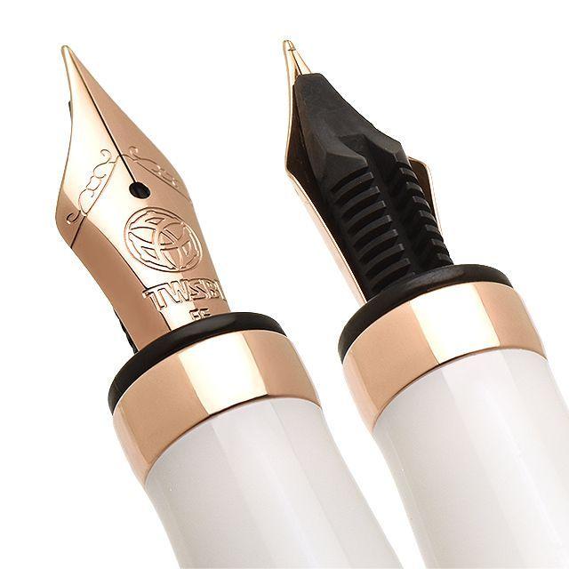 TWSBI（ツイスビー） 万年筆 ダイヤモンド580 ホワイトローズゴールド