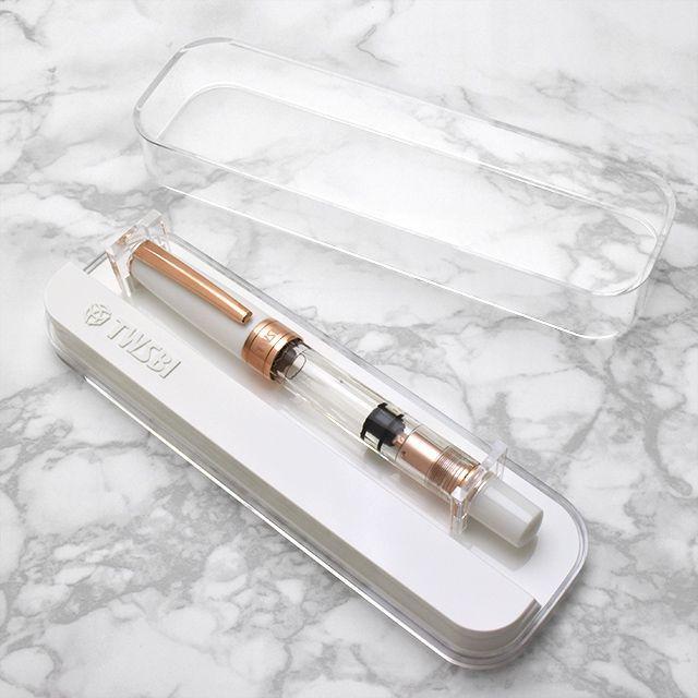 TWSBI（ツイスビー） 万年筆 ダイヤモンド580 ホワイトローズゴールド