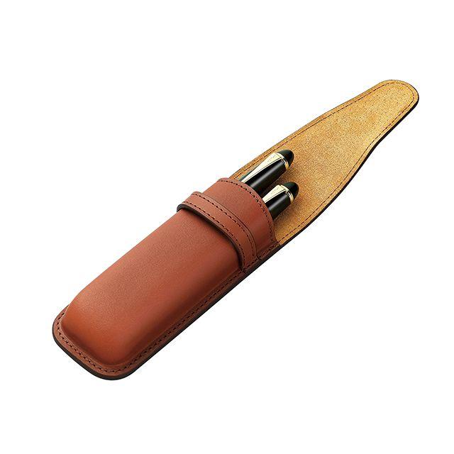 PILOT（パイロット） ペンケース 筆箱 2本差し ソメス ペンシース