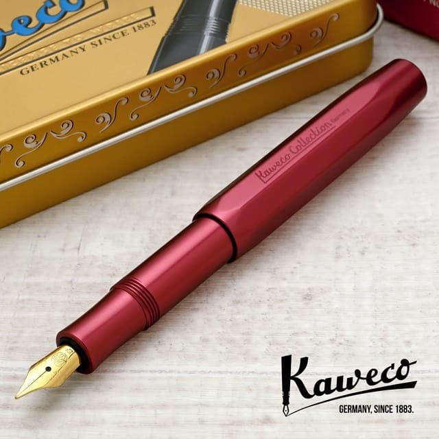 Kaweko 万年筆、ボールペン Kaweco 万年筆 カヴェコ KAWECO 限定品 ALスポーツ ルビー