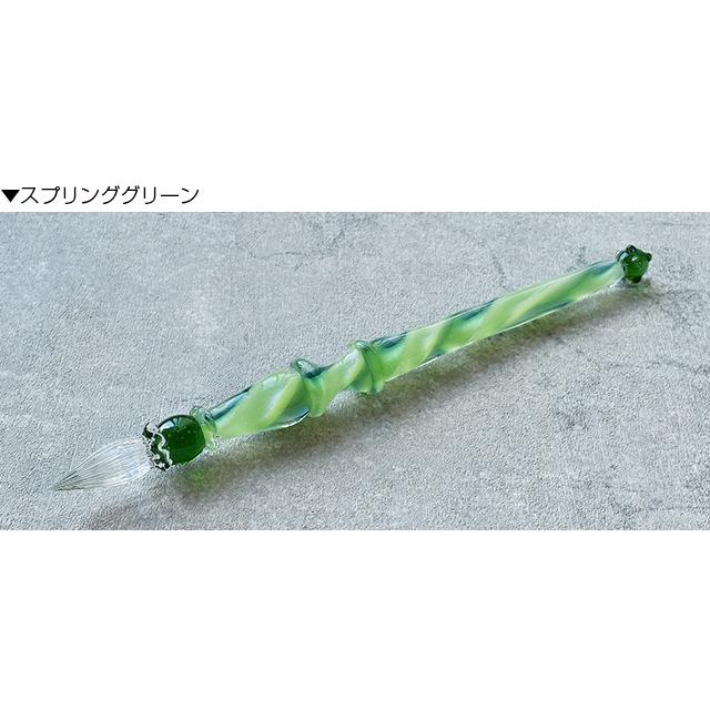 ガラスペン 日本製 Kokeshi コケシ リボンケーン Lollipop Long