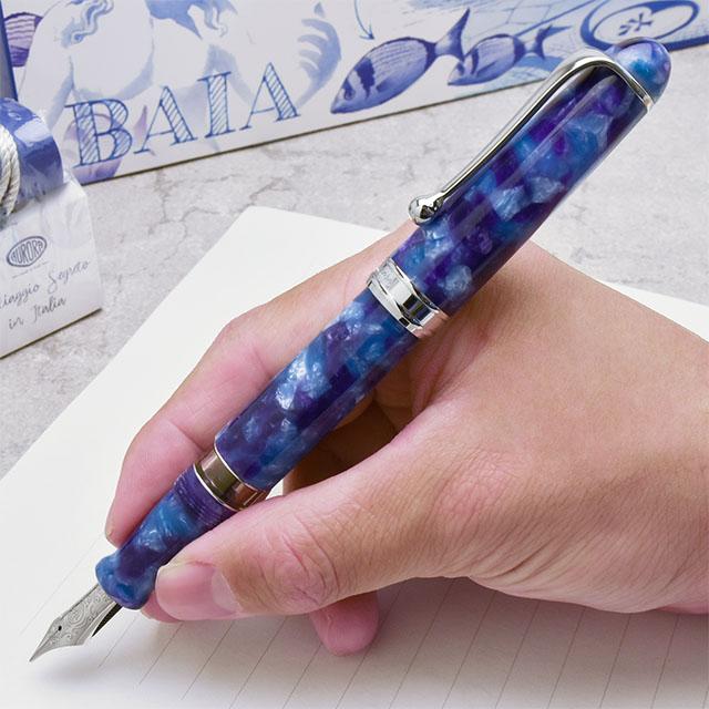 アウロラ（AURORA） 限定品 万年筆 ヴィアッジオ セグレート バイア