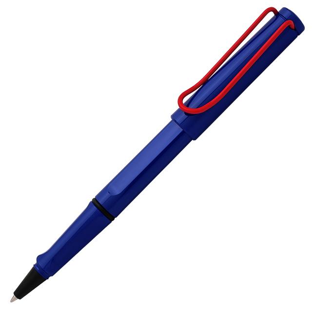 ローラーボール LAMY ラミー 限定品 サファリ ブルーレッドクリップ L314R プレゼント ギフト 母の日｜penworld｜02