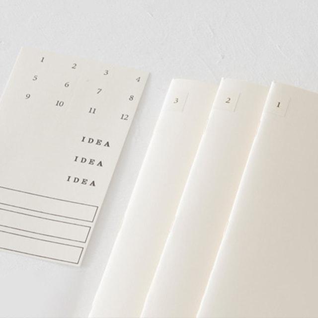 MDノート ライト A5 ミドリ 横罫 3冊組A 7mm罫 15304 MIDORI プレゼント クリスマス ギフト 爆買 | MIDORI（文具） | 03