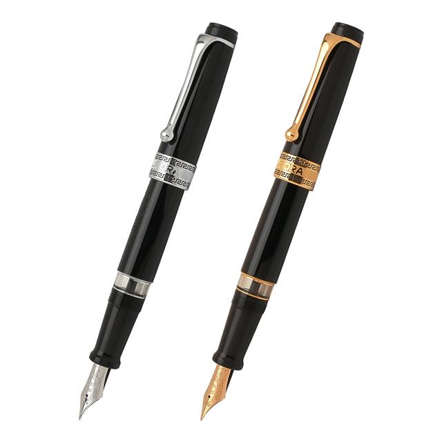 AURORA オプティマ 万年筆 14金ペン先 M 黒 オプティマ（アウロラ） AURORAアウロラ 万年筆 オプティマ ネロ