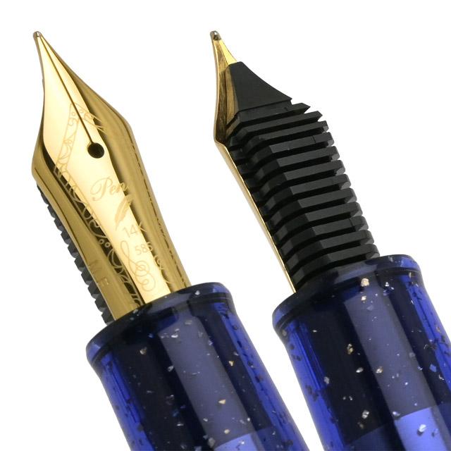 【試し書きのみ美品‼️】セーラー 万年筆 天空美麗 Bニブ 試し書きのみ 試し書きのみ美品‼️】セーラー 万年筆 天空美麗 Bニブ 試し書き