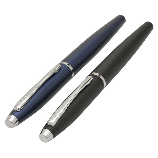 カレイ 水性ボールペン 名入れ クロス ローラーボール セレクチップ