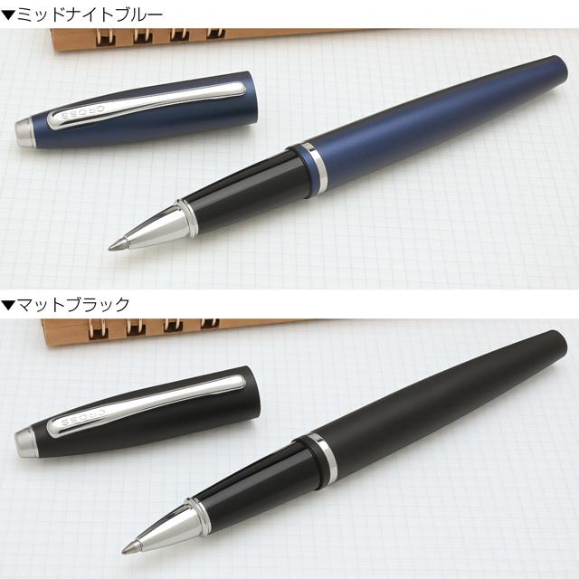 カレイ 水性ボールペン 名入れ クロス ローラーボール セレクチップ