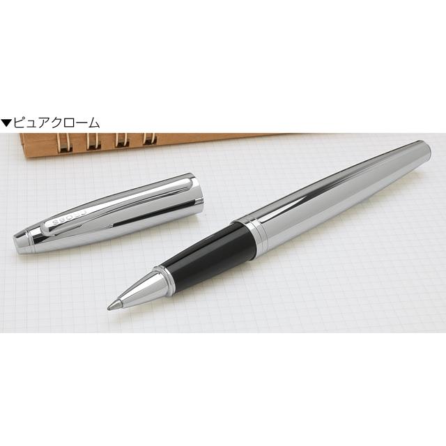 カレイ 水性ボールペン 名入れ クロス ローラーボール セレクチップ