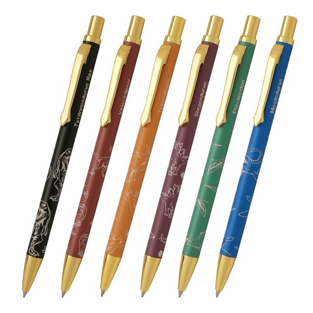 IWIアイダブリューアイ ゲルインクボールペン レトロ恐竜時代