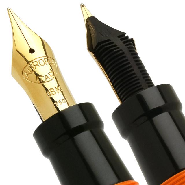 AURORAアウロラ 限定品 万年筆 インテルナツィオナーレ アランチョ 19A-O プレゼント ギフト 父の日2026 爆買の画像