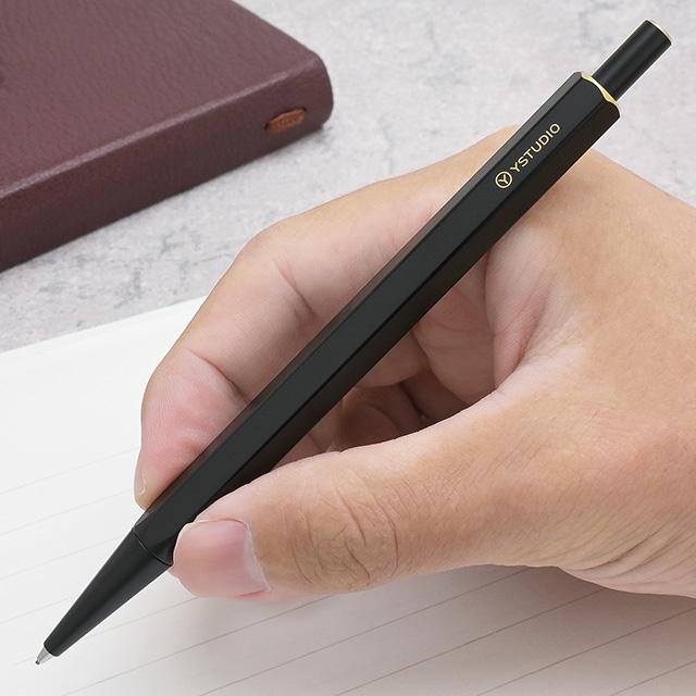 シャーペン ワイスタジオ ブラッシングシリーズ メカニカルペンシルライト 0.7mm YS-STAT-64 ギフト 母の日 爆買の画像
