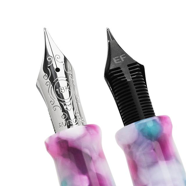 新品未使用】アウロラ AURORA 万年筆 マントヴァ 字幅F