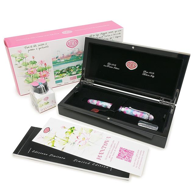 新品未使用】アウロラ AURORA 万年筆 マントヴァ 字幅F