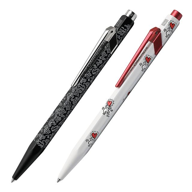 ボールペン カランダッシュ 限定品 849 キース・へリング CARAN D'ACHE ギフト プレゼント 母の日｜penworld｜04