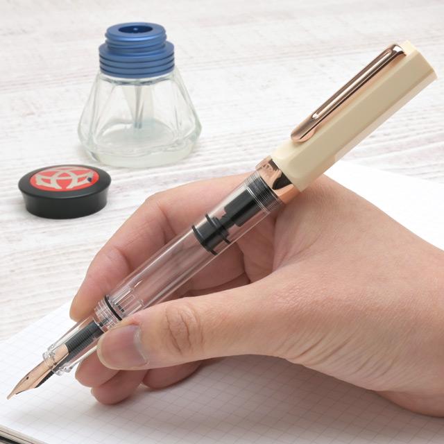 TWSBI（ツイスビー） 万年筆 ECO クリーム ローズゴールド プレゼント