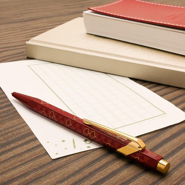 さぁこ様✩⋆確認専用ページ バースデーガーランド（ネーム含む） CARAN d'ACHE（カランダッシュ） 名入れ ボールペン 限定品 849