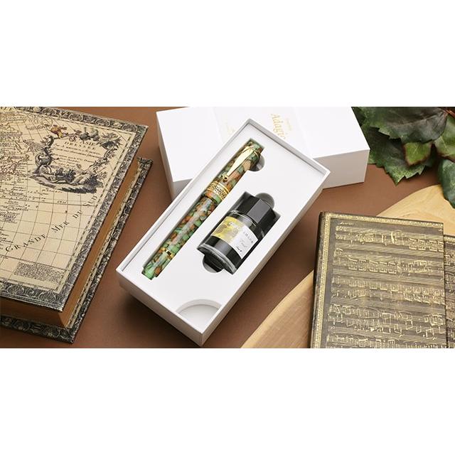 万年筆 ボトルインク セット シンフォニー アダージオ 樹冠を奏でる