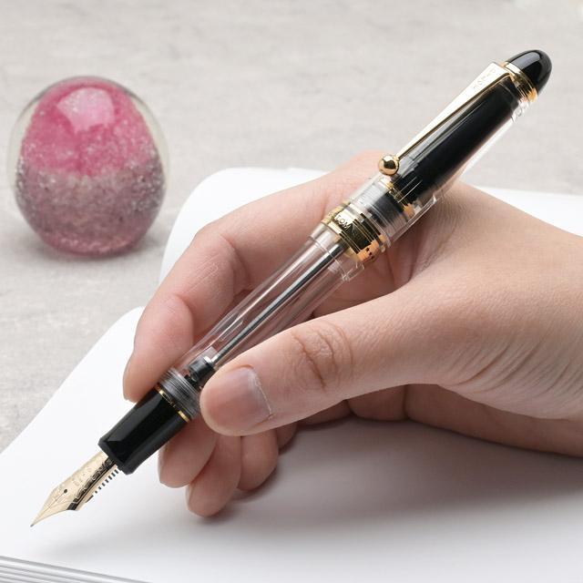 PILOT（パイロット） 名入れ 万年筆 カスタム823 透明 プランジャー式