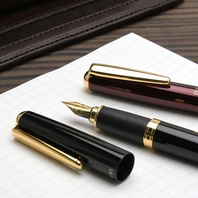 OHTO（オート） 万年筆 ゴールドパーツモデル 太軸 プレゼント ギフト