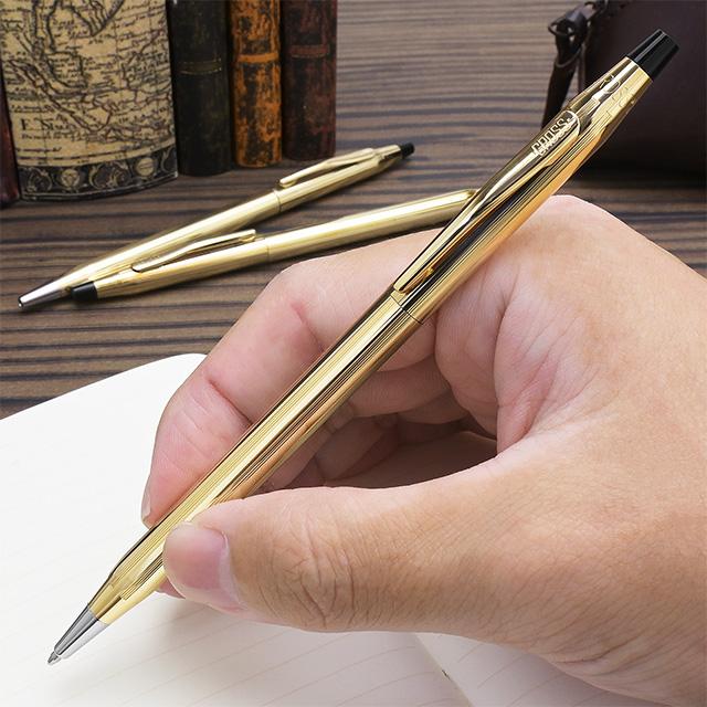 クラシックセンチュリー ボールペン 名入れ クロス 10金張 N4502