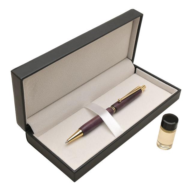 シャーペン 金井工房 スリムストレート パープルハート 0.5mm シャープ