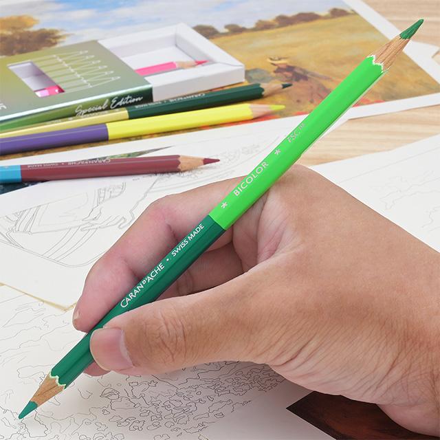 色鉛筆 カランダッシュ 限定エディション5 クレーム・ユア・スタイル バイカラーセット 1284-506 ギフト プレゼント 母の日 爆買 | CARAN d'ACHE | 04