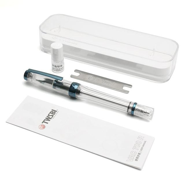 TWSBI（ツイスビー） 万年筆 バキューム 700R カイヤナイトブルー あす