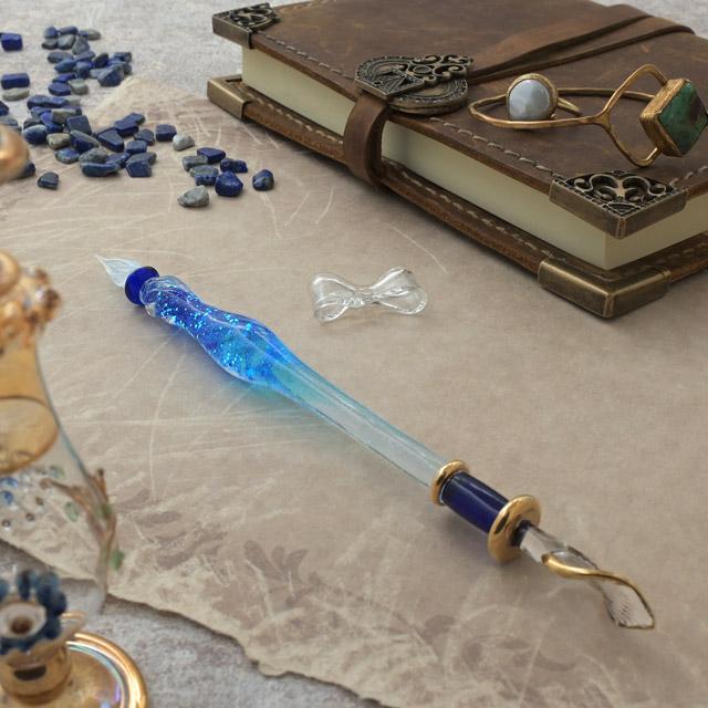 ガラスペン ペント by 硝子工房YUKI 栄華の薫り くゆり あすつく ギフト プレゼント  Pent 母の日 爆買の画像