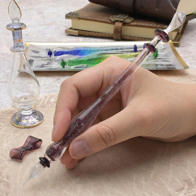 ガラスペン ペント by 硝子工房YUKI オリエンタルレーヴ あすつく