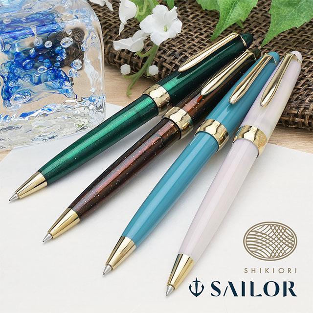 Parker Sheaffer Sailor Pilot 万年筆　ボールペン SHIKIORI ボールペン 名入れ セーラー万年筆 四季織 草遊び SAILOR