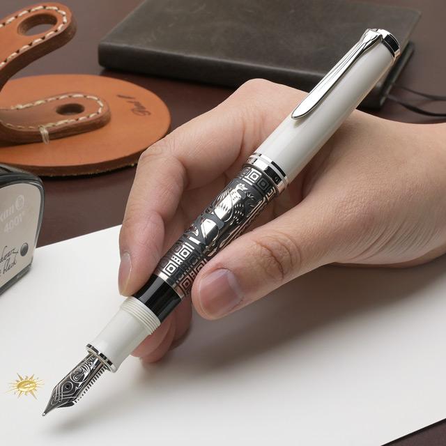 Pelikan(筆記具) 万年筆 ペリカン トレド M910 ホワイト 特別 Pelikan(筆記具) 万年筆 ペリカン トレド M910 ホワイト 特別