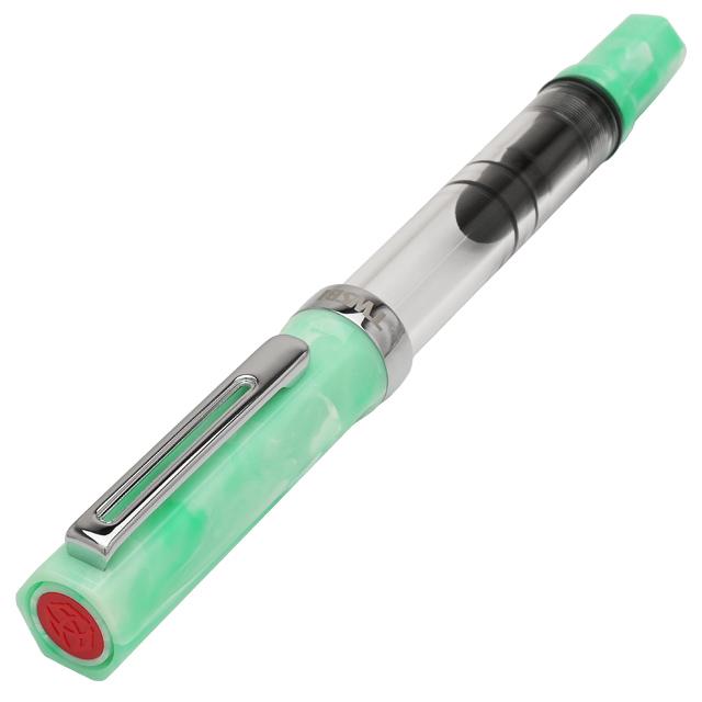 TWSBI（ツイスビー） 万年筆 ECO アマゾナイト エコ TWSBI EF 極細字 F