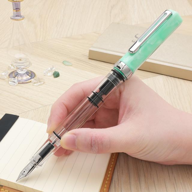 TWSBI（ツイスビー） 万年筆 ECO アマゾナイト エコ TWSBI EF 極細字 F