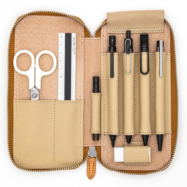 LUDDITE（ラダイト） ペンケース MAYA ラウンドジップペンケース 筆箱