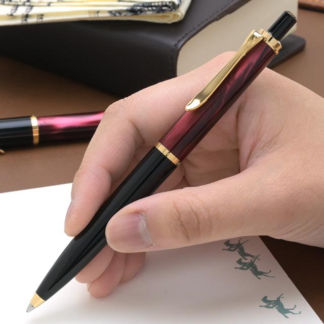 Pelikan（ペリカン） ボールペン クラシック K200 レッドマーブル 特別