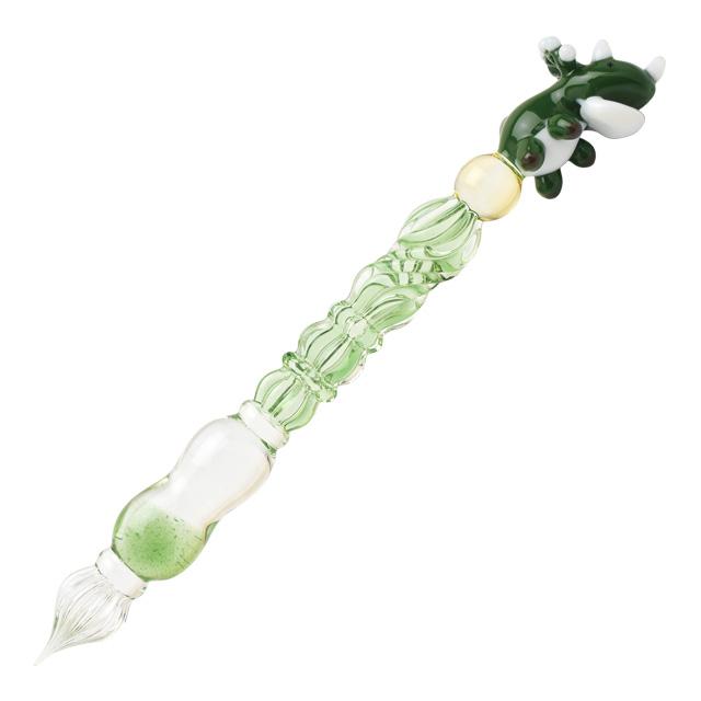 ガラスペン パラグラス paraglass animal glass pen トリケラトプス