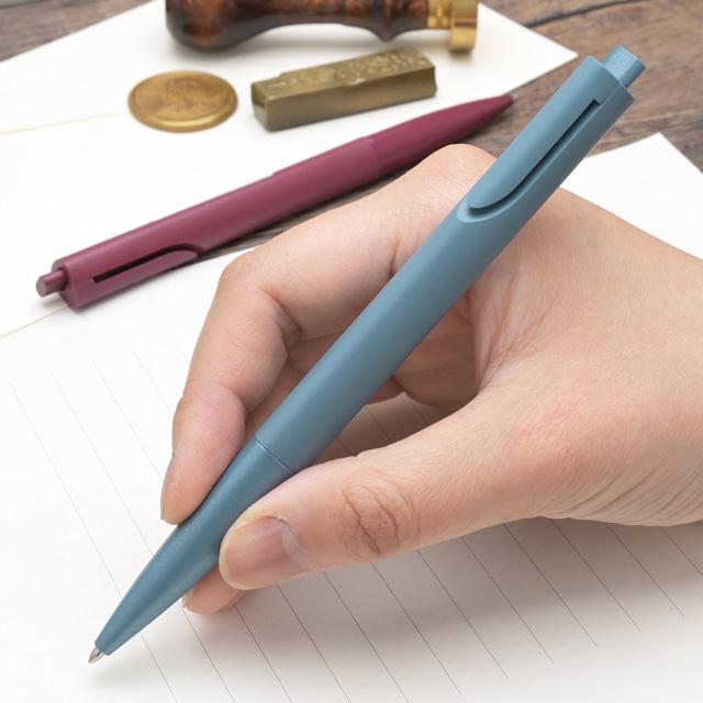 ノト ボールペン 名入れ ラミー 限定品 バーガンディ＆ブルー LAMY