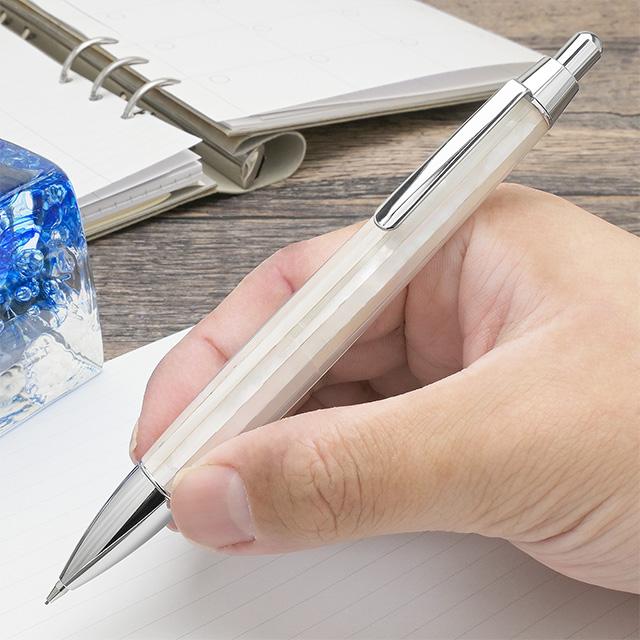 シャーペン 工房 住之江 マザーオブパール ホワイトシェル 0.5mm P115