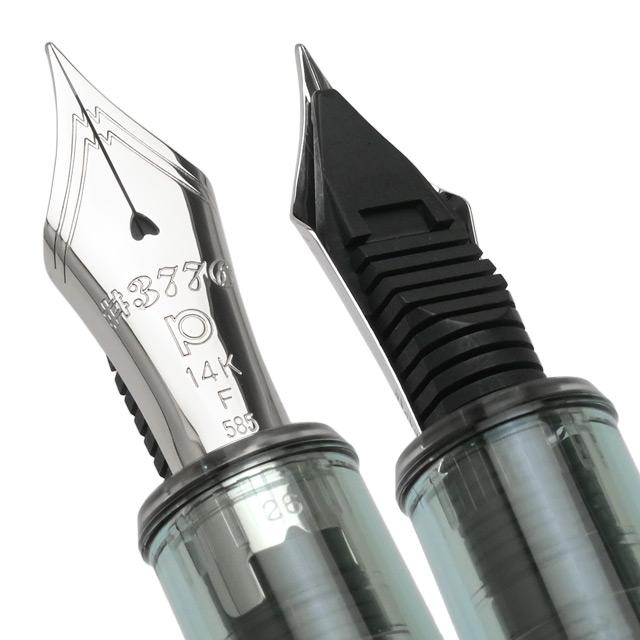 ふじ3776 新品)PLATINUM プラチナ 万年筆 #3776 センチュリー 富士雲景 霞（商品